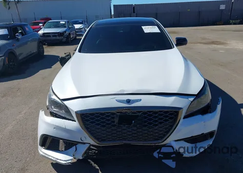 2019 Genesis G80 3.3T Sport из США, поврежденный, VIN KMHGN4JB3KU290992